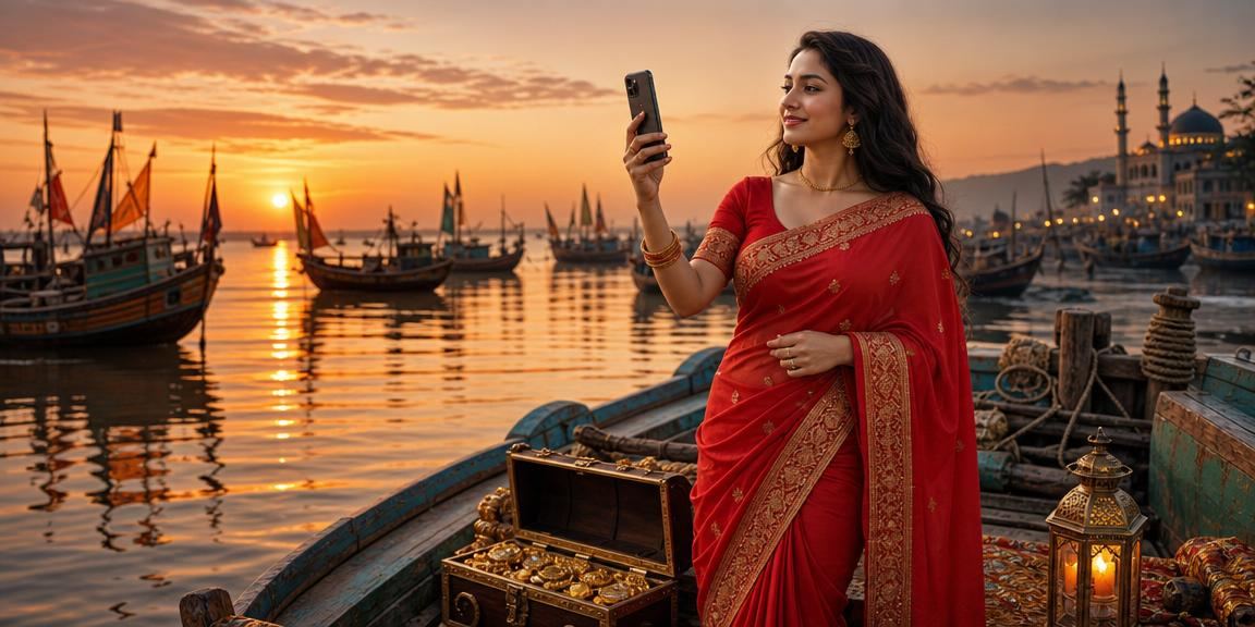 Cox's Bazar Casino App Woman in Saree Promotion Bonus Offer